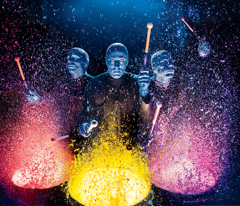 20-25  2018 -   Blue Man Group  -