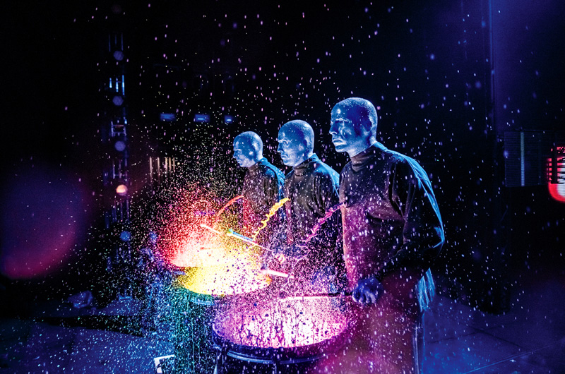 20-25  2018 -   Blue Man Group  -