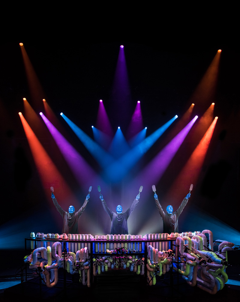 20-25  2018 -   Blue Man Group  -