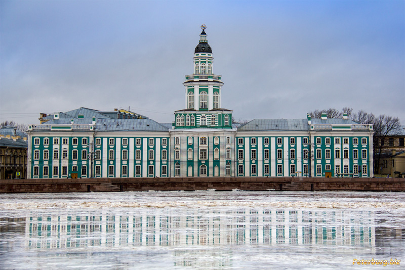 Фотографии архитектуры Санкт-Петербурга - Кунсткамера