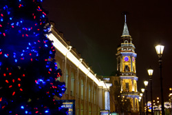 Новый год в Санкт-Петербурге - Невский проспект