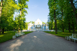 Царское село в Санкт-Петербурге, Пушкин - Регулярный парк
