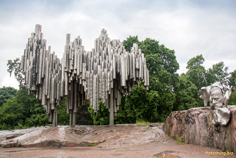 Хельсинки - памятник Сибелиусу