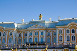 Фотографии архитектуры Санкт-Петербурга - Большой дворец Петергофа