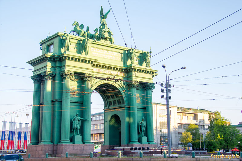 Фотографии архитектуры Санкт-Петербурга - Триумфальные ворота