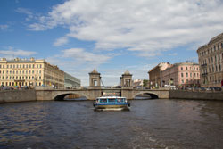 Фотографии мостов в Санкт-Петербурге - мост Ломоносова