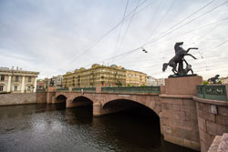 Фотографии мостов в Санкт-Петербурге - Аничков мост