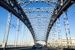 Фотографии мостов в Санкт-Петербурге - Большеохтинский мост