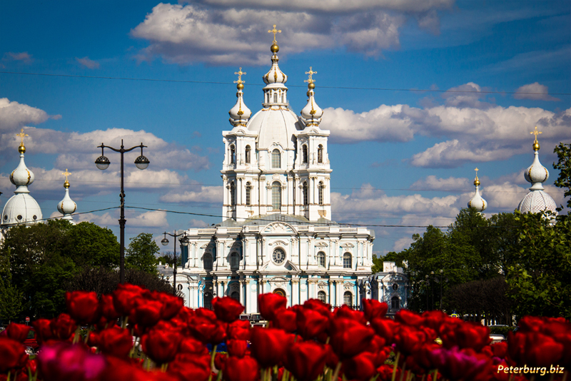 Фотографии архитектуры Санкт-Петербурга - Смольный собор