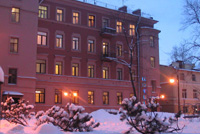 Вид отеля Веста снаружи