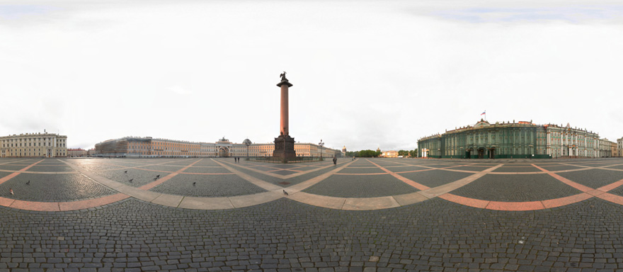 Дворцовая площадь - панорама