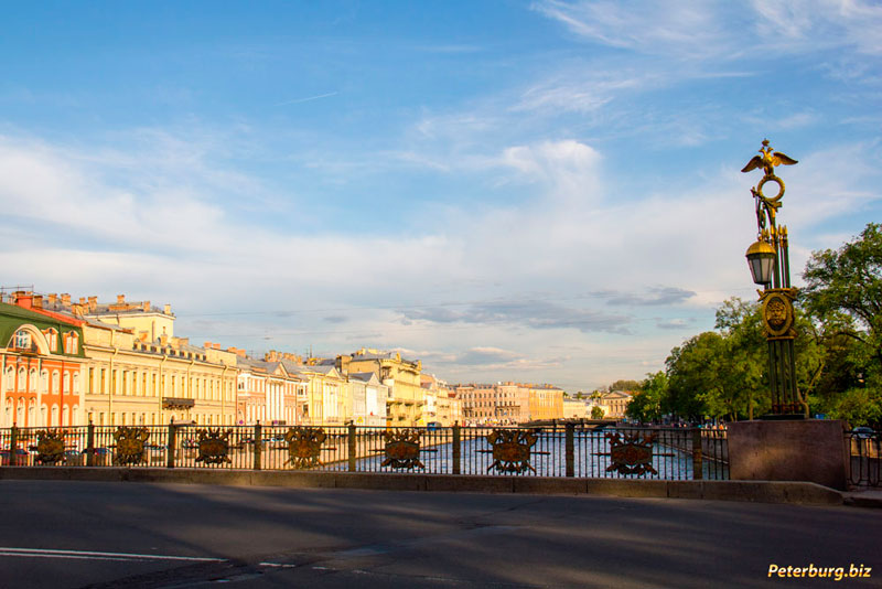 Пантелеймоновский мост в Санкт-петербурге