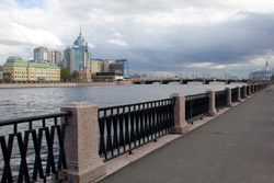 Петроградская набережная в Санкт-Петербурге