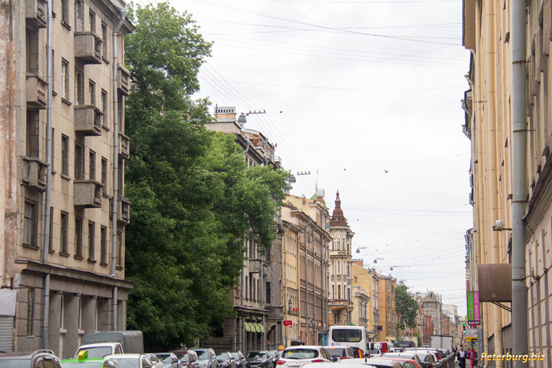 Улица Некрасова в Санкт-Петербурге