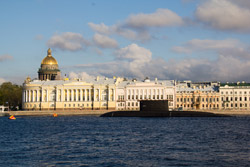 9 мая 2015 в Санкт-Петербурге - парад военных кораблей