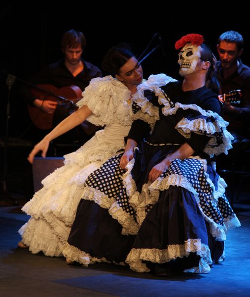 6 марта 2013 - спектакль фламенко «Фрида» в театре «Лицедеи» в Санкт-Петербурге
