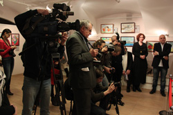 17 марта 2014 - открытие выставки картин «Рисунок с известными людьми» в Санкт-Петербурге - пост-релиз