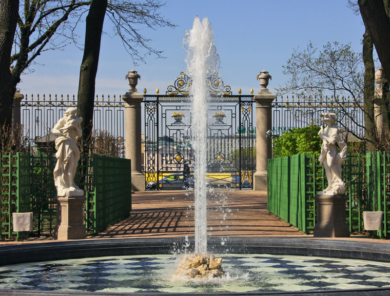 26 сентября 2015 - закрытие фонтанов и праздник сбора урожая в Летнем саду в Санкт-Петербурге