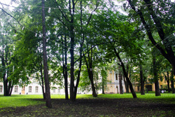 Музей Анны Ахматовой в Фонтанном доме в Санкт-Петербурге - парк Фонтанного дома