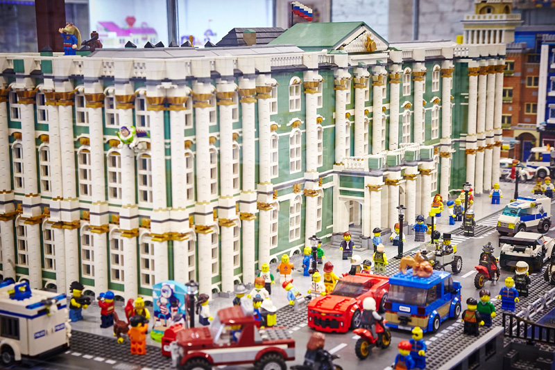 Музей-выставка моделей из LEGO в Санкт-Петербурге